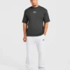 Heavy Lifting Gothic oversized T-shirt