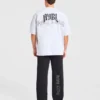 Heavy Lifting Gothic oversized Joggingbroek met rechte pijpen