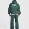 Heavy Lifting Gothic oversized Joggingbroek met rechte pijpen