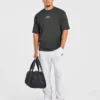 Heavy Lifting Gothic oversized Joggingbroek met rechte pijpen