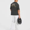 Heavy Lifting Gothic oversized Joggingbroek met rechte pijpen
