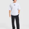 Heavy Lifting Gothic oversized Joggingbroek met rechte pijpen