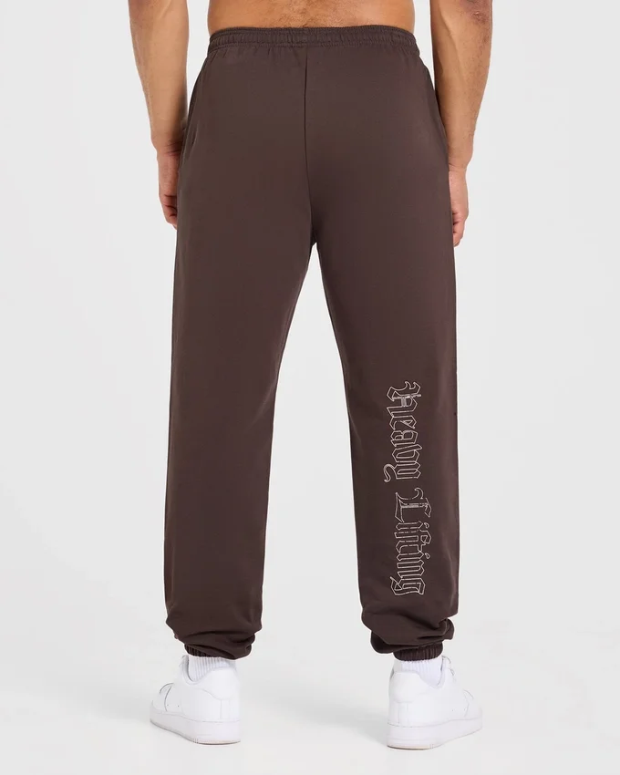 Heavy Lifting Gothic oversized Joggingbroeken