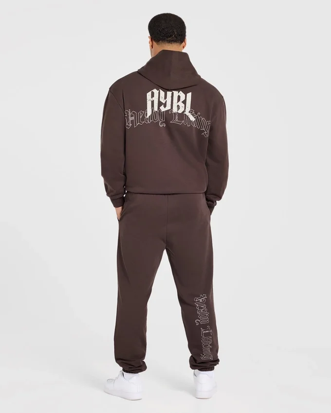 Heavy Lifting Gothic oversized Joggingbroeken