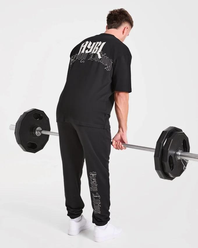 Heavy Lifting Gothic oversized Joggingbroeken