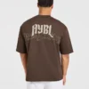 Heavy Lifting Gothic oversized T-shirt