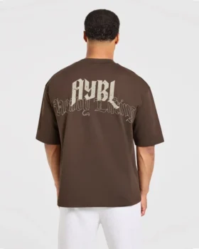 Heavy Lifting Gothic oversized T-shirt