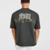 Heavy Lifting Gothic oversized T-shirt