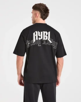 Heavy Lifting Gothic oversized T-shirt