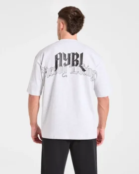 Heavy Lifting Gothic oversized T-shirt