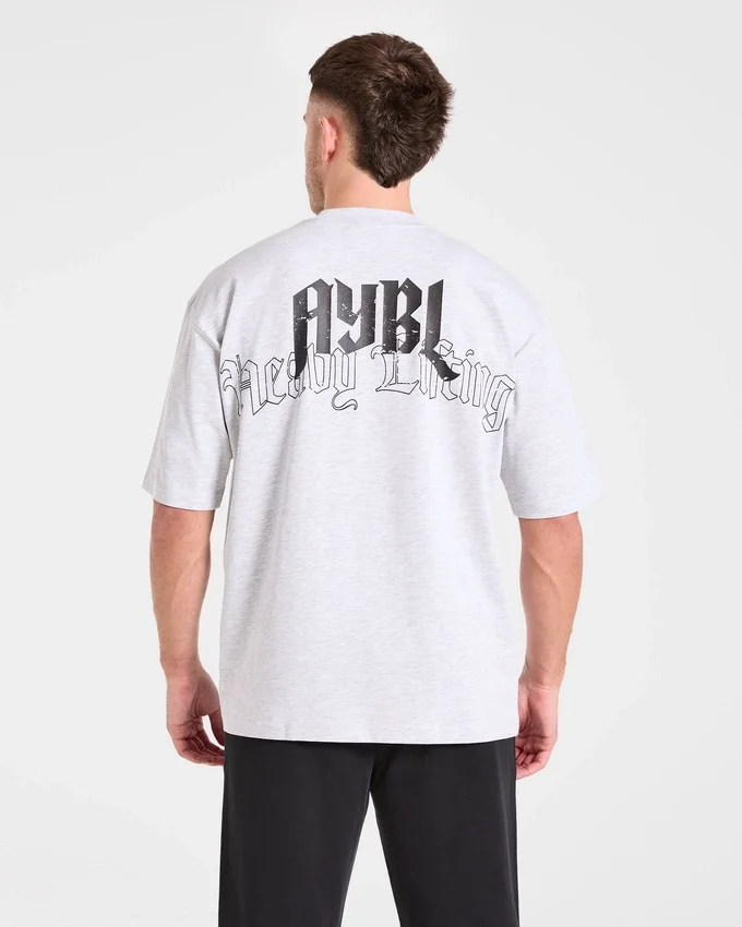 Heavy Lifting Gothic oversized T-shirt
