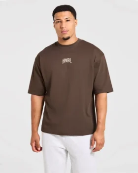 Heavy Lifting Gothic oversized T-shirt