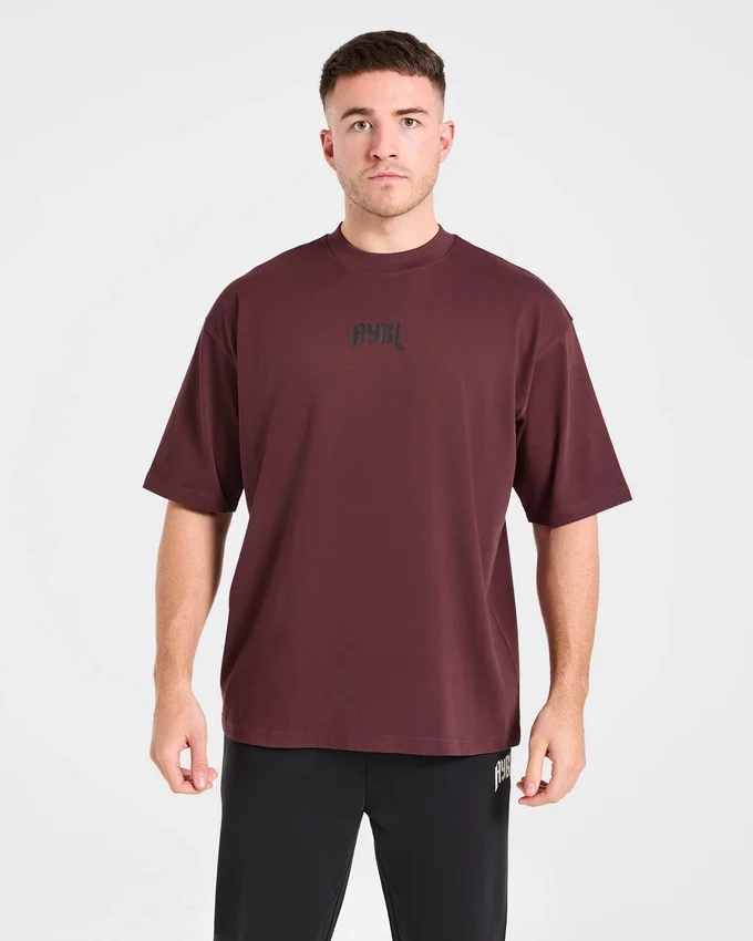 Heavy Lifting Gothic oversized T-shirt