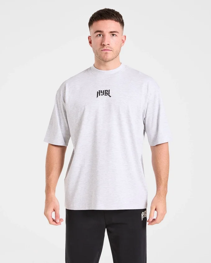 Heavy Lifting Gothic oversized T-shirt