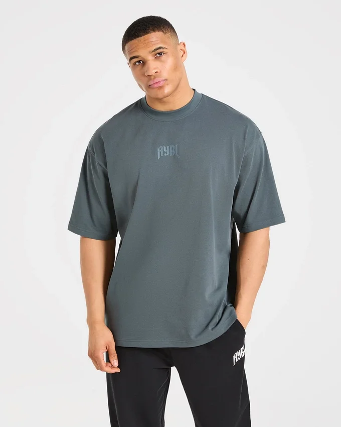 Heavy Lifting Gothic oversized T-shirt