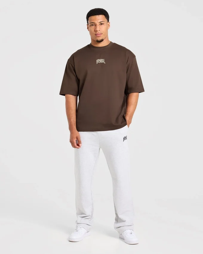 Heavy Lifting Gothic oversized T-shirt