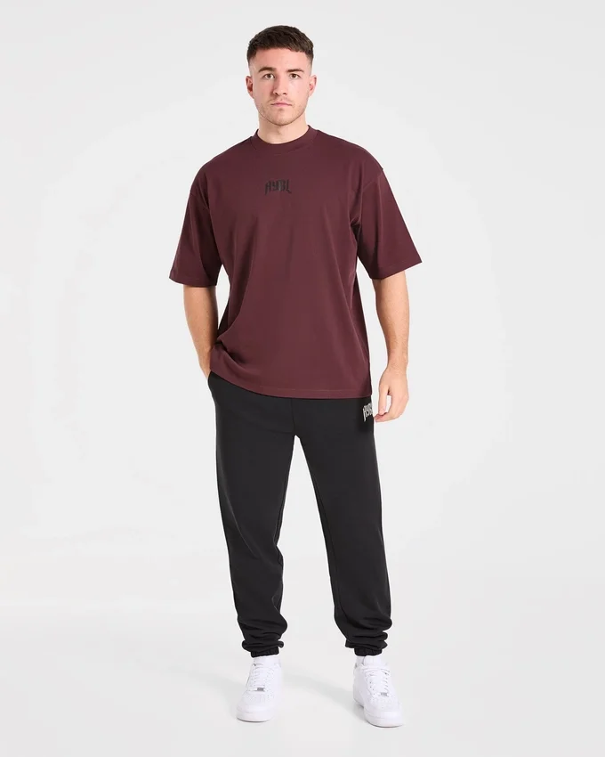 Heavy Lifting Gothic oversized T-shirt