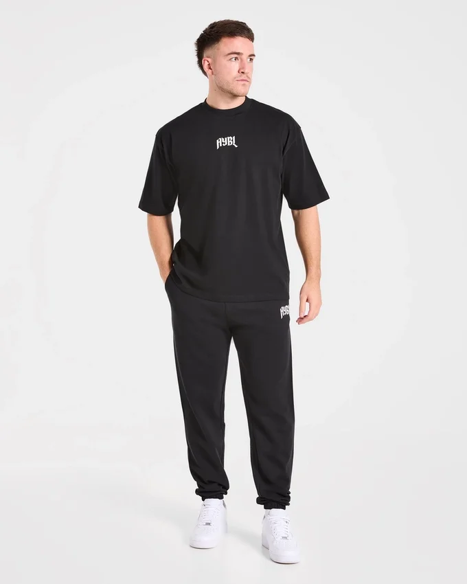 Heavy Lifting Gothic oversized T-shirt