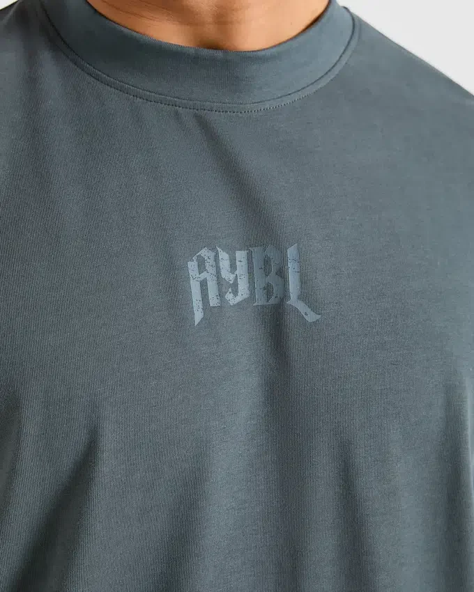Heavy Lifting Gothic oversized T-shirt