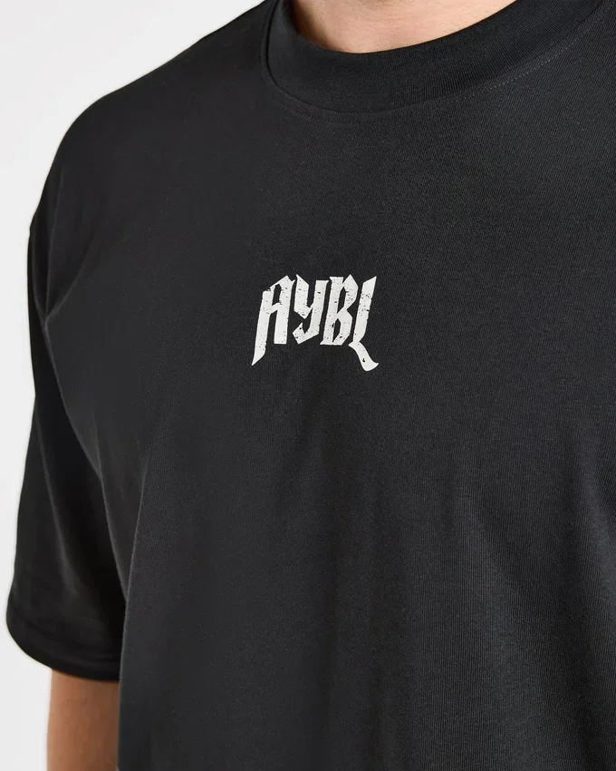 Heavy Lifting Gothic oversized T-shirt