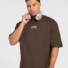 Heavy Lifting Gothic oversized T-shirt