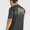 Heavy Lifting Gothic oversized T-shirt