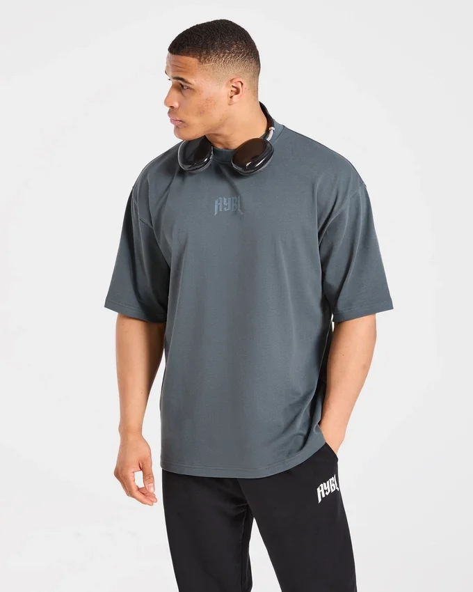 Heavy Lifting Gothic oversized T-shirt