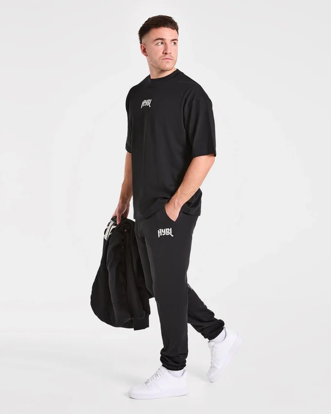 Heavy Lifting Gothic oversized T-shirt
