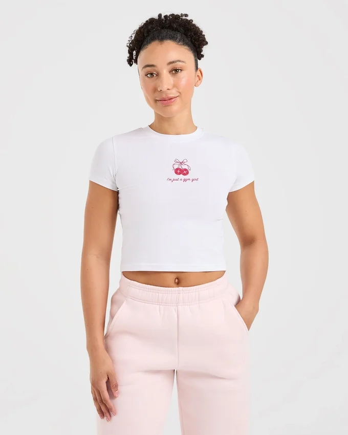 Just a Gym Girl Baby-T-shirt