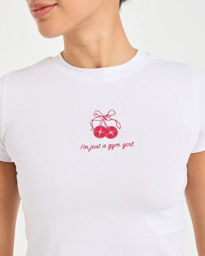 Just a Gym Girl Baby-T-shirt