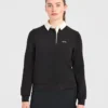 Kenmerkende polo met lange mouwen