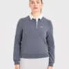 Kenmerkende polo met lange mouwen
