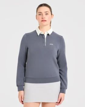 Kenmerkende polo met lange mouwen