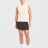 Klassiek gebreid vest met hoge hals