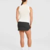 Klassiek gebreid vest met hoge hals
