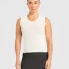 Klassiek gebreid vest met V-hals