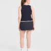 Klassiek gebreid vest met V-hals