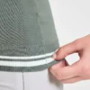 Klassiek gebreid vest met V-hals