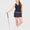 Klassiek gebreid vest met V-hals