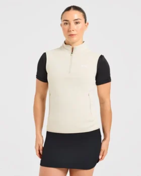 Klassiek vest met 1/4 ritssluiting