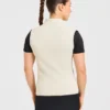 Klassiek vest met 1/4 ritssluiting
