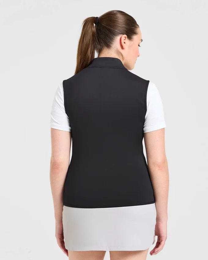 Klassiek vest met 1/4 ritssluiting