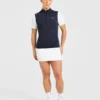 Klassiek vest met 1/4 ritssluiting