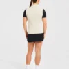 Klassiek vest met 1/4 ritssluiting