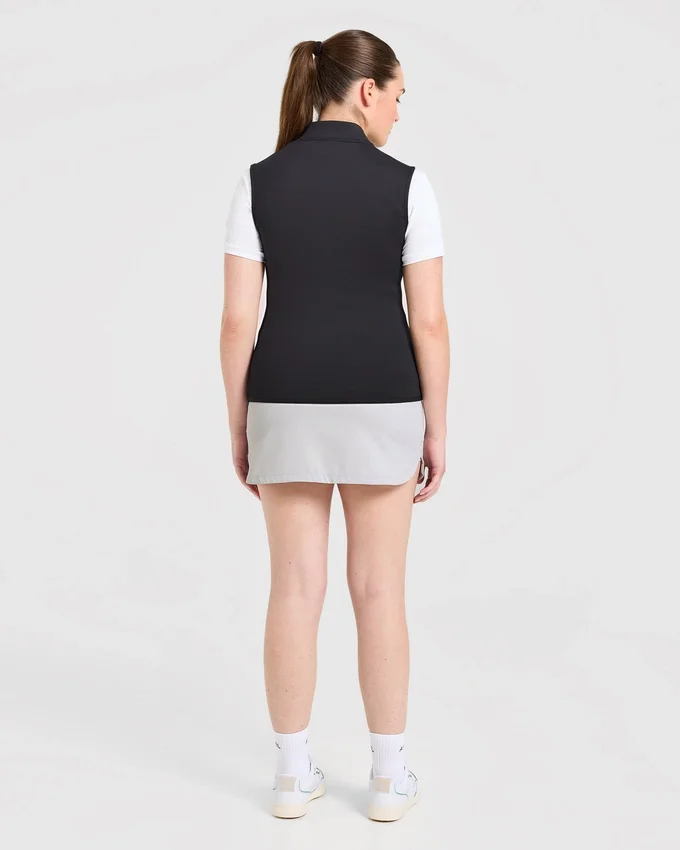 Klassiek vest met 1/4 ritssluiting