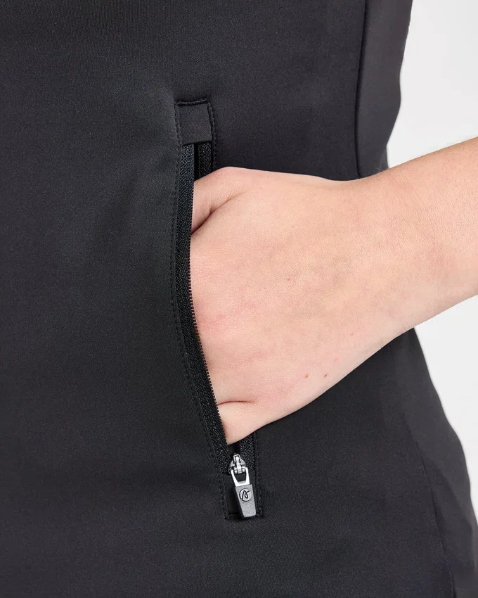 Klassiek vest met 1/4 ritssluiting