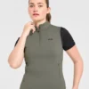 Klassiek vest met 1/4 ritssluiting