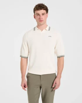 Klassieke gebreide polo