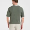 Klassieke gebreide polo