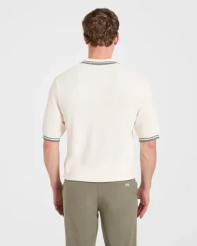 Klassieke gebreide polo